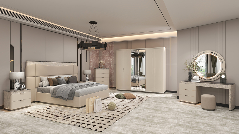 What are the six iconic features of French-style furniture?